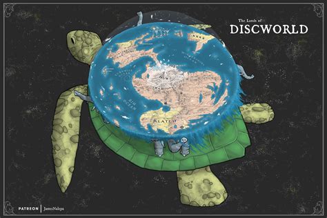 James Nalepa - Discworld Map