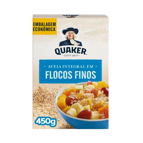 Aveia Quaker G Flocos Finos