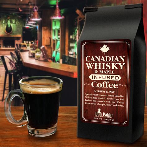 Don Pablo Canadian Whisky And Maple Infused Coffee 12 Oz Don Pablo