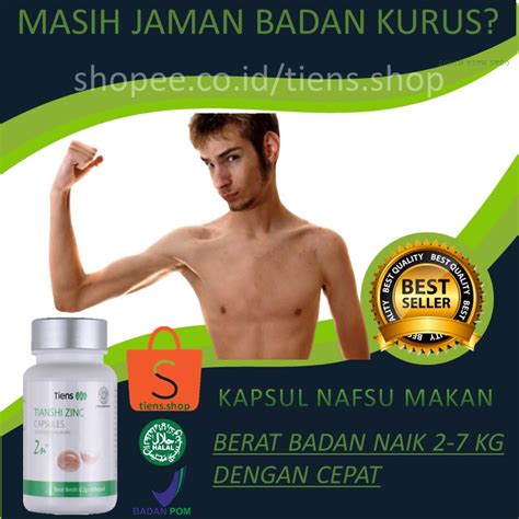 Jual Obat Gemuk Obat Penggemuk Badan Vitamin Penggemuk Badan Kapsul