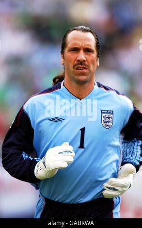 David Seaman England goalkeeper at World Cup June 1998 after Romania ...