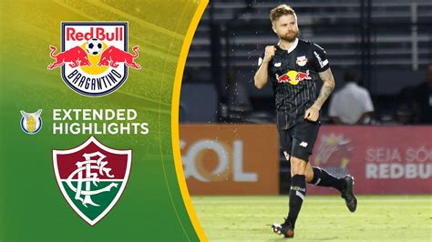 Red Bull Bragantino Vs Fluminense Extended Highlights Brasilerao