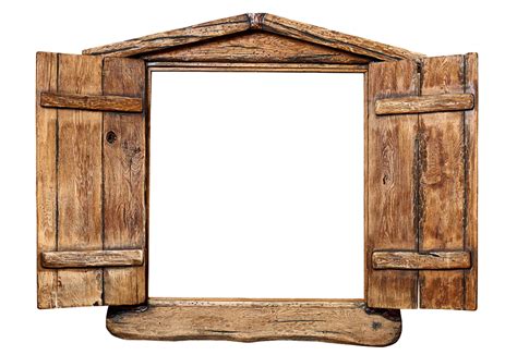 Old Window Frame Png