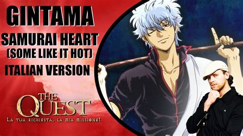 Gintama Ed Samurai Heart Some Like It Hot Italian Version Youtube
