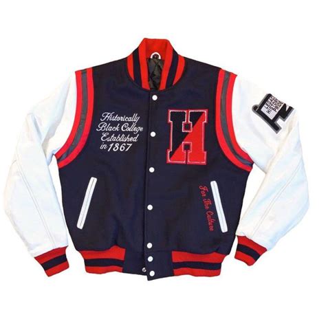 Howard University Motto Varsity Jacket