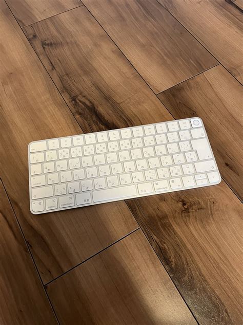 【未使用に近い】apple Magic Keyboard 日本語配列jis（touch Id搭載 テンキーなし A2449）美品の落札情報