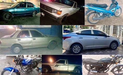 Policía Municipal aseguran 8 vehículos con reporte de robo en Culiacán