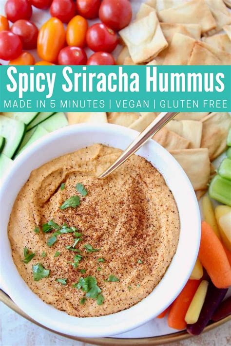 Spicy sriracha hummus – Artofit