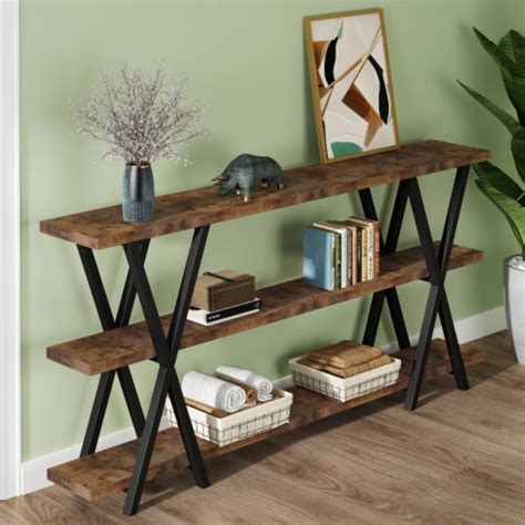 Tribesigns Sofa Table Tv Console Table Narrow Long Sofa Table With