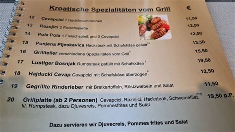 Speisekarte Von B Rgerhaus Ober Mockstadt Restaurant Ranstadt