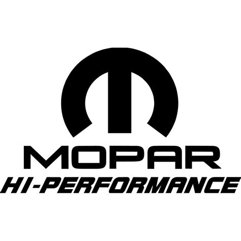 Mopar Hi-Performance Decal