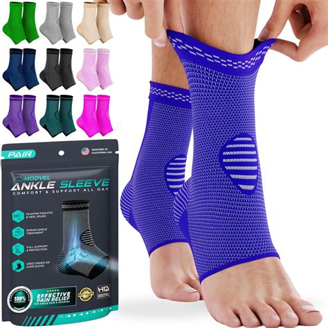 Snapklik.com : Modvel Foot & Ankle Brace Socks For Sprained Ankle
