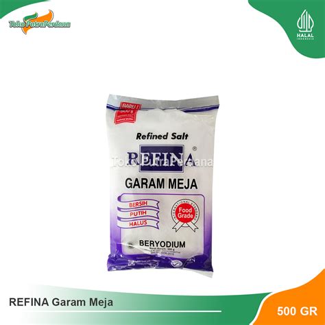 Jual REFINA Garam Meja 500gr Shopee Indonesia