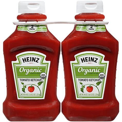 Heinz Organic Certified Tomato Ketchup 88 Oz Shop Priceless Foods