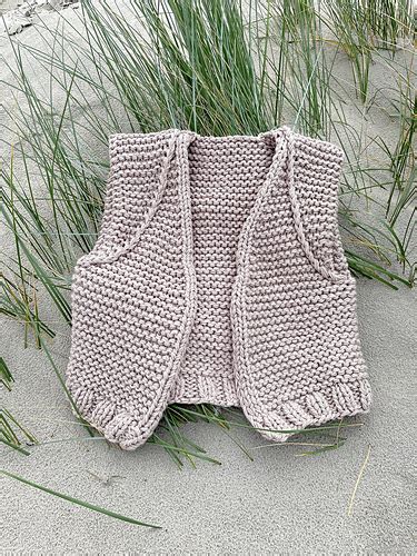 Ravelry Knit Chunky Gilet Skylge Pattern By Frisian Knitting