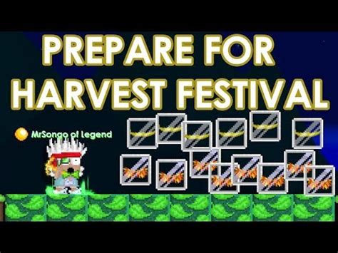 HOW TO PREPARE FOR HARVEST FESTIVAL EARN EASY WLS Growtopia YouTube