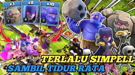 Strategi Paling Simpel Di Th Golem Witch Bowler Gowibo Clash Of