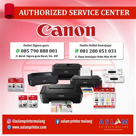 ASLAM PRINTER MALANG TEMPAT SERVICE PRINTER DAN PEMBELIAN TINTA