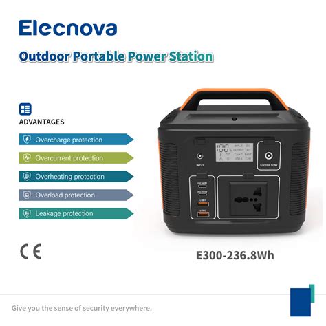 Elecnova Off Grid 300W Energy Storage System With LiFePO4 Battery Solar