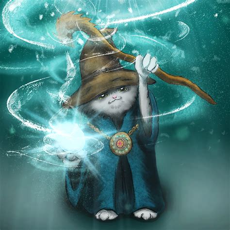 Artstation Wizard Cat