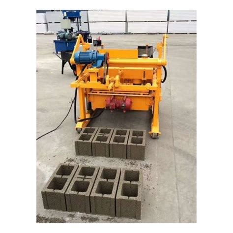 Shiyue Egg Layer Mobile Brick Block Making Machine Qmy Price For