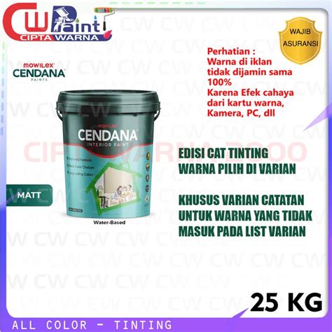 Jual Mowilex Cendana Cat Dinding Tembok Interior Matt Water Based Kg