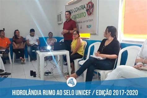 HIDROLÂNDIA RUMO AO SELO UNICEF EDIÇÃO 2017 2020