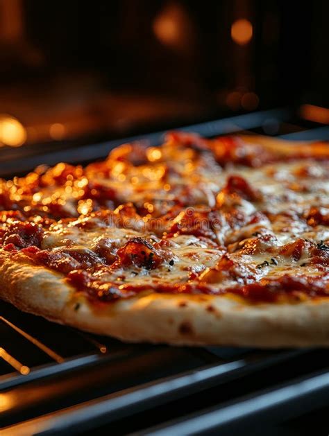 Hot Cheesy Pizza Fresh Out Of The Oven Stock Photo Image Of Cheesy Savory 365152746