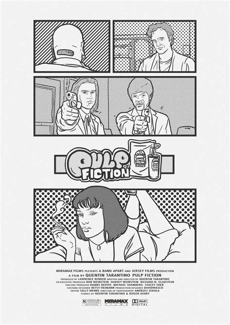 Pulp Fiction Comics Poster By Seiya25 On Deviantart