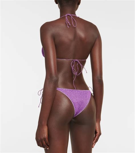 Lumiere Bikini In Purple Oseree Mytheresa