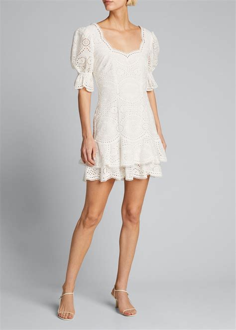 Jonathan Simkhai Meg Broderie Anglaise Mini Dress ShopStyle