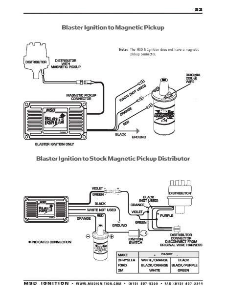 Msd Street Fire Hei Ignition Wiring Diagram Diagram Wire Automotive