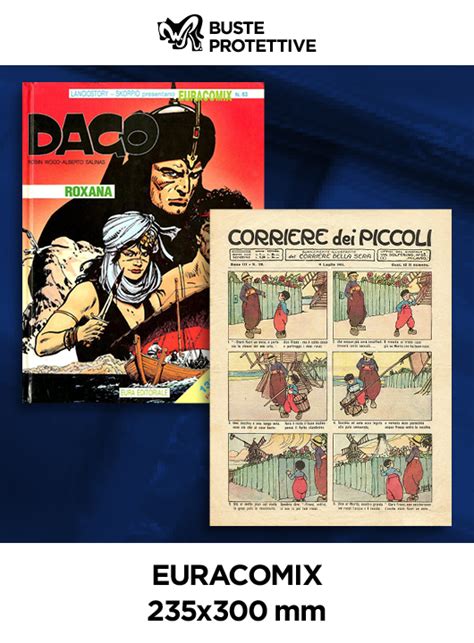 Eruracomix 235x300 Buste Protettive Fumetti Confezione Da 100