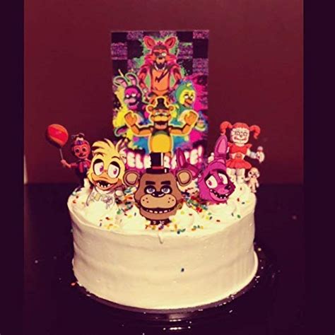 Buy Five Nights At Freddys Birthday Cake Topper Kitfnaf Happy