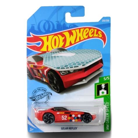 Hot Wheels Solar Reflex HW Green Speed Novo Lacrado Shopee Brasil