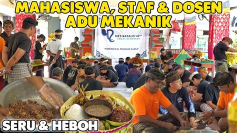 Hebohnya Lomba Membuat Lawar Diikuti Oleh Fakultas Universitas