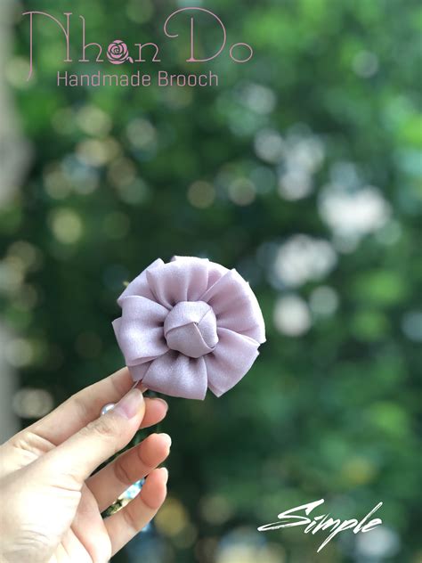 Chiffon Fabric Flower Tutorial