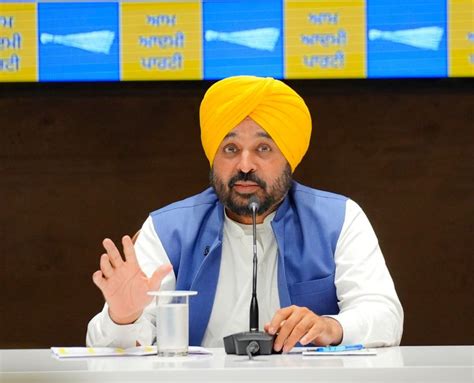 Nhai Projects Punjab Cm Bhagwant Mann Slams Centre For Raising Law And Order Issue The Tribune