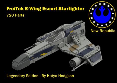 LEGO MOC E-Wing Escort Starfighter - Legendary Edition by Comrade_Katya ...