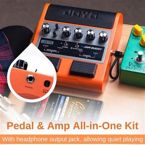 Joyo Jam Buddy Portable Guitar Amplifier And Pedal With Bluetooth