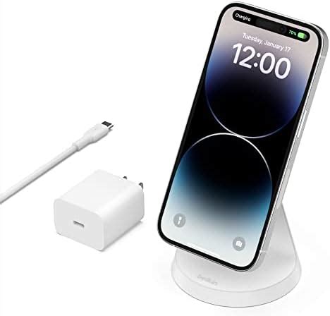 Amazon Belkin Magnetic Wireless Charger Stand MagSafe Charger