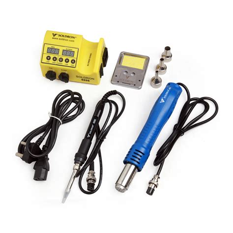 Portable Dual Hot Air Soldering Station