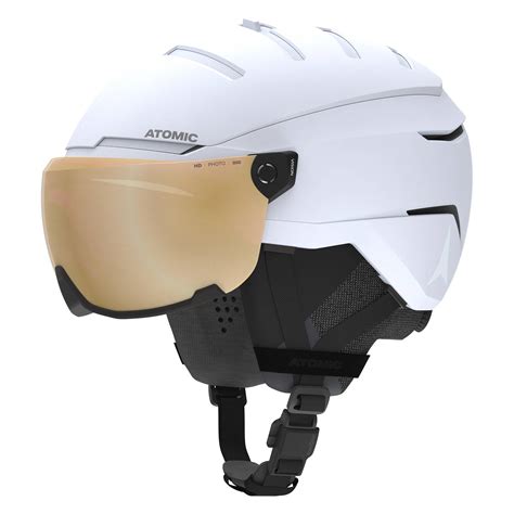 ATOMIC Savor GT AMID Visor HD Photo Visier Skihelm Hellgrau 59 63cm