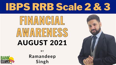 Ibps Rrb Scale Gbo Financial Awareness August Youtube