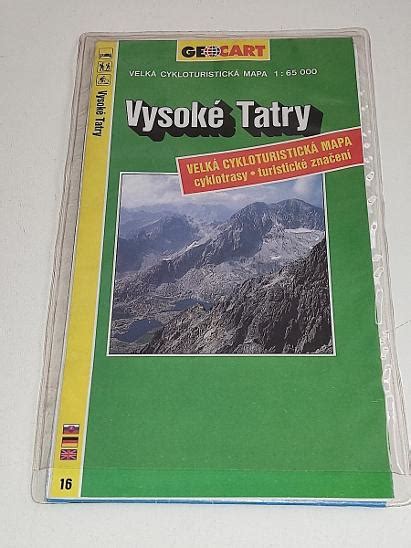 VysokÉ Tatry CykloturistickÁ Mapa Aukro