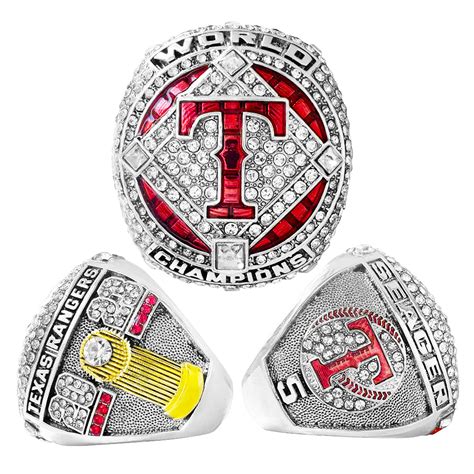 Texas Rangers 2023 World Series Championship Fans Ring - Mik Shop