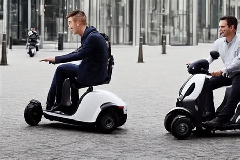 A Mobility Scooter Designed And Produced By Mercedes Stable