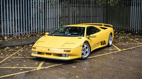 Bilder Lamborghini 1994 95 Diablo Se30 Gul Vintage Biler 1920x1080