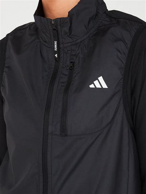 Adidas Womens Running Own The Run Gilet Black Uk