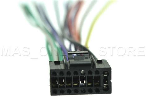 Wiring diagram for JVC KD SR72 harness